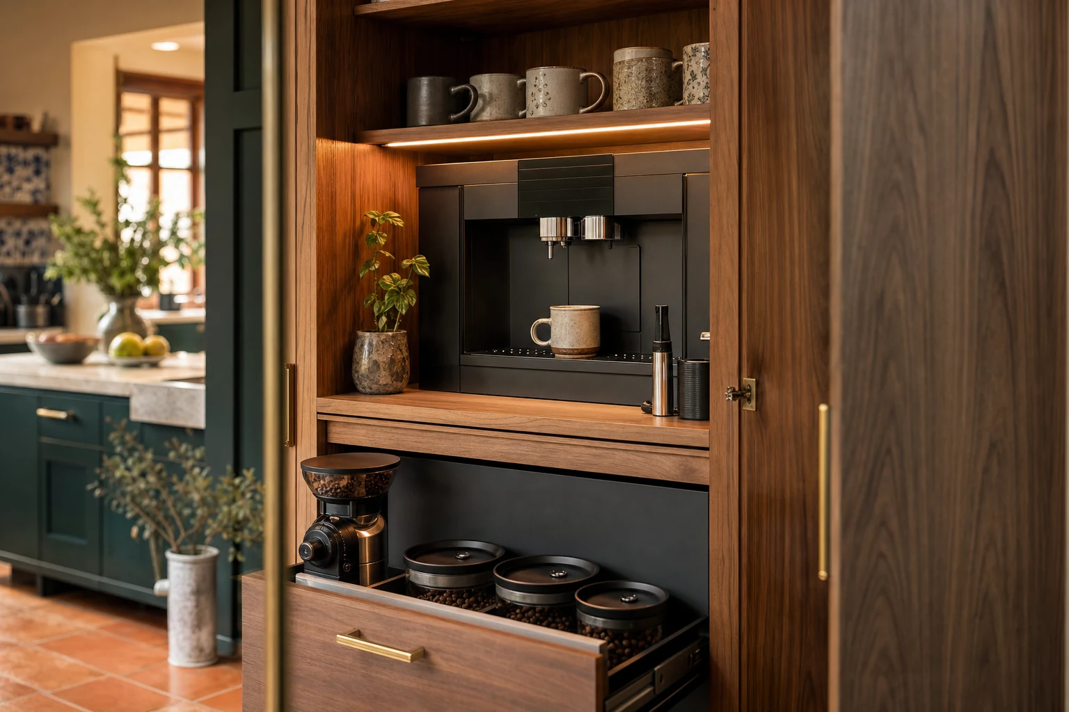Coffee station funcional