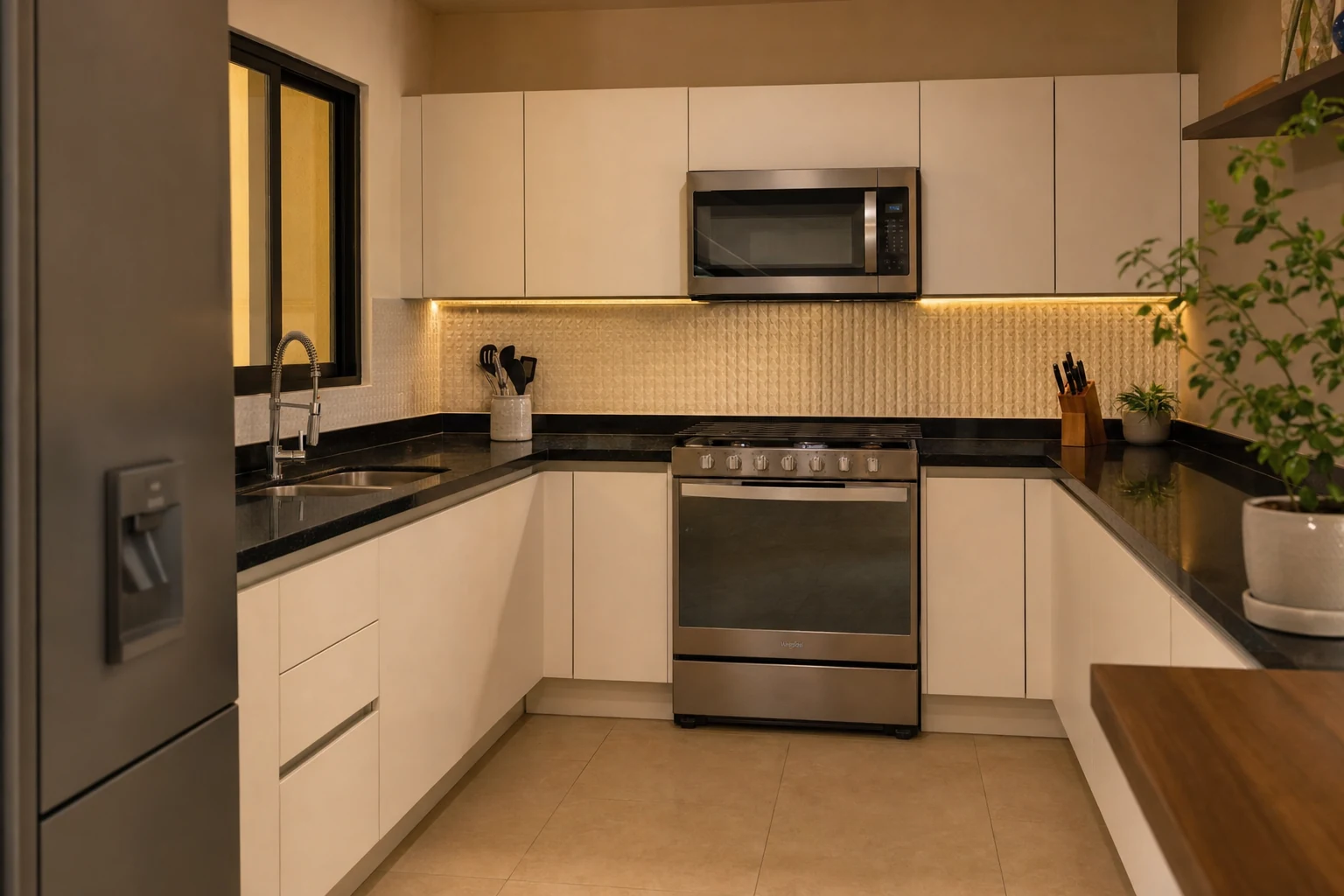 Cocina línea ECO blanco mate