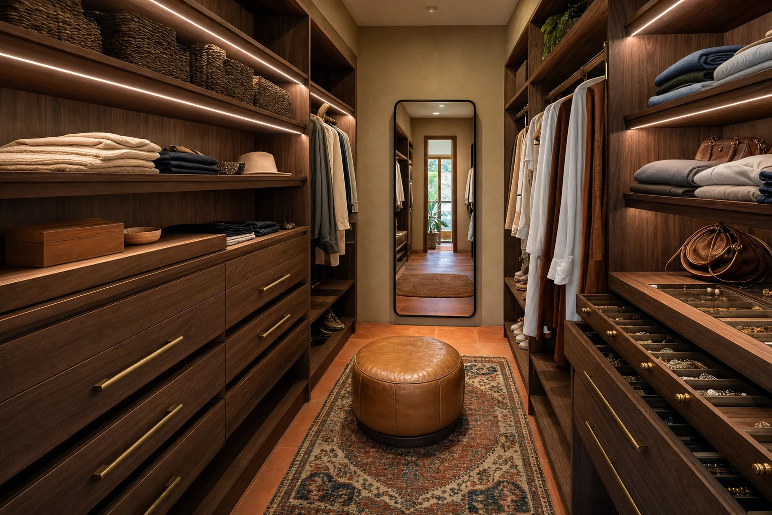vestidores walk-in